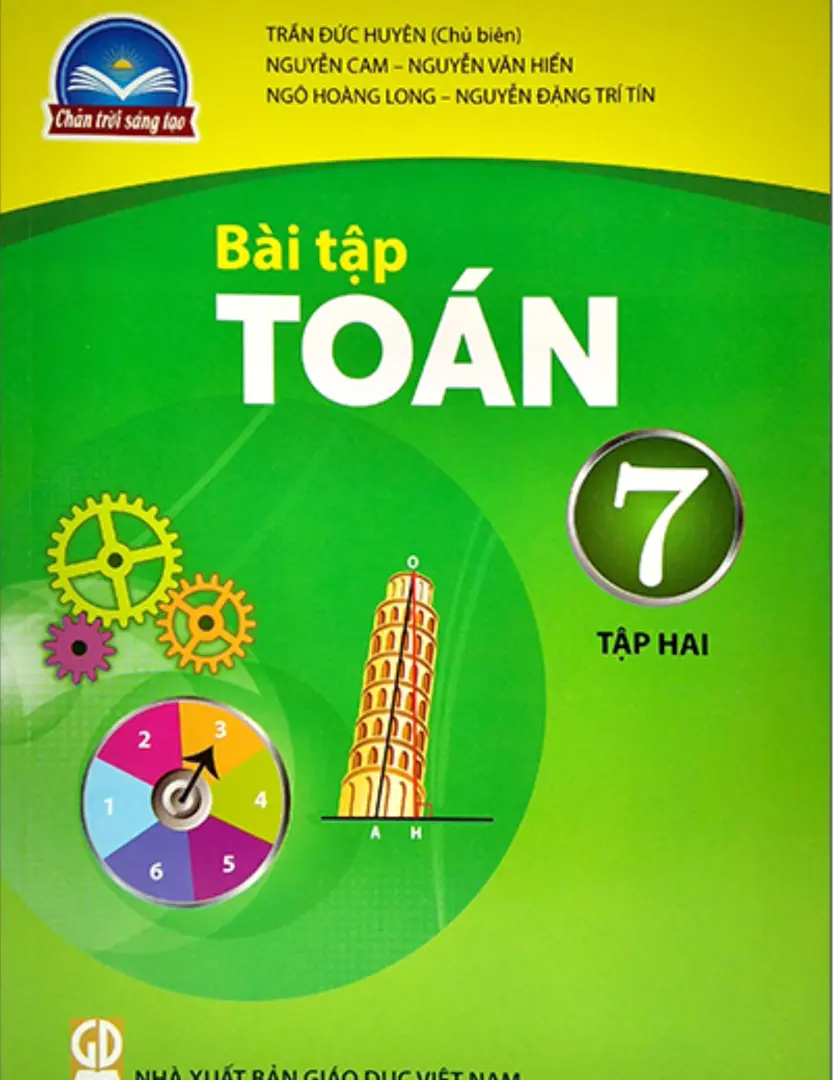 Sách Bài Tập Toán 7 Tập 2 - Chân Trời Sáng Tạo