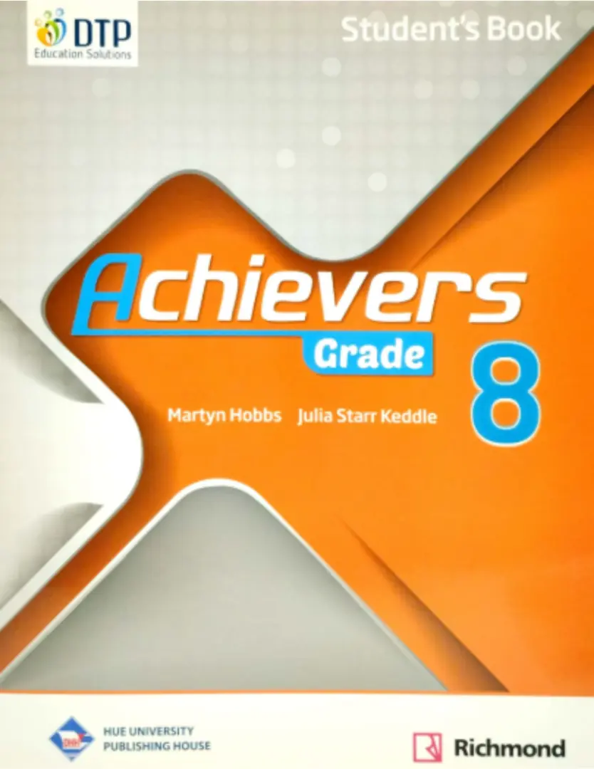 Sách Giáo Khoa Tiếng Anh Tăng Cường 8 - Achievers Grade 8