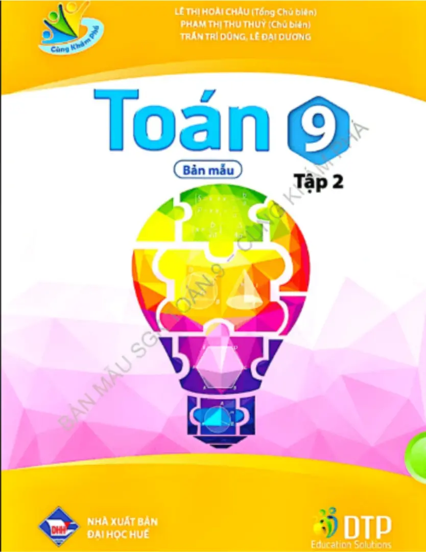 Sách Giáo Khoa Toán 9 Tập 2 - Cùng Khám Phá