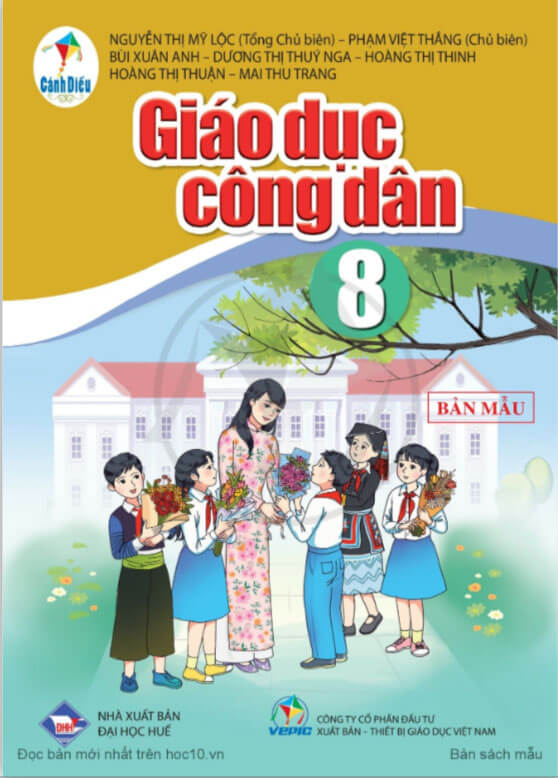 Sách Giáo Khoa Gíáo Dục Công Dân 8 - Cánh Diều