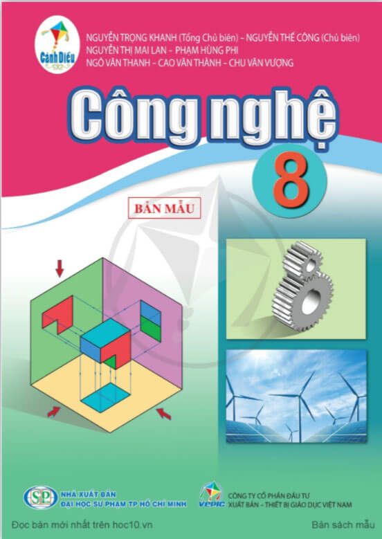 Sách Giáo Khoa Công Nghệ 8 - Cánh Diều