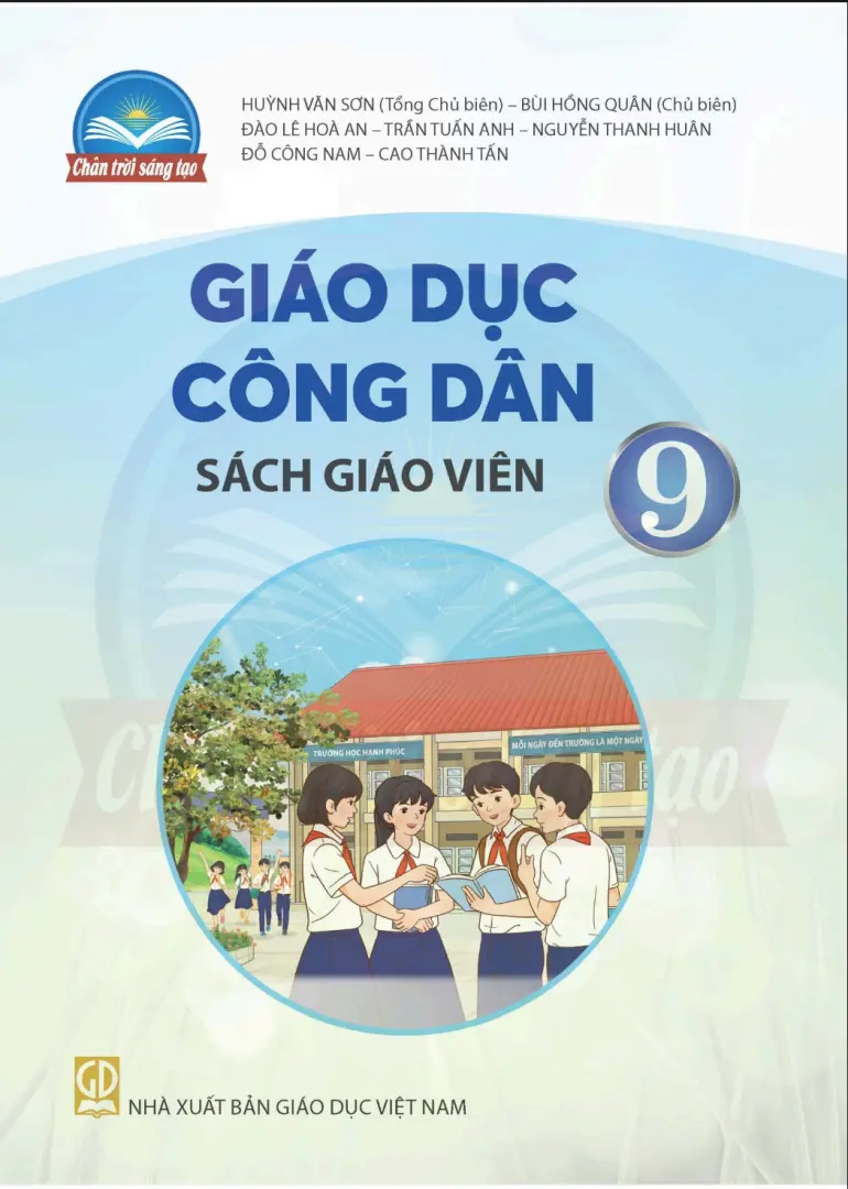 Sách Giáo Viên Giáo Dục Công Dân 9 - Chân Trời Sáng Tạo