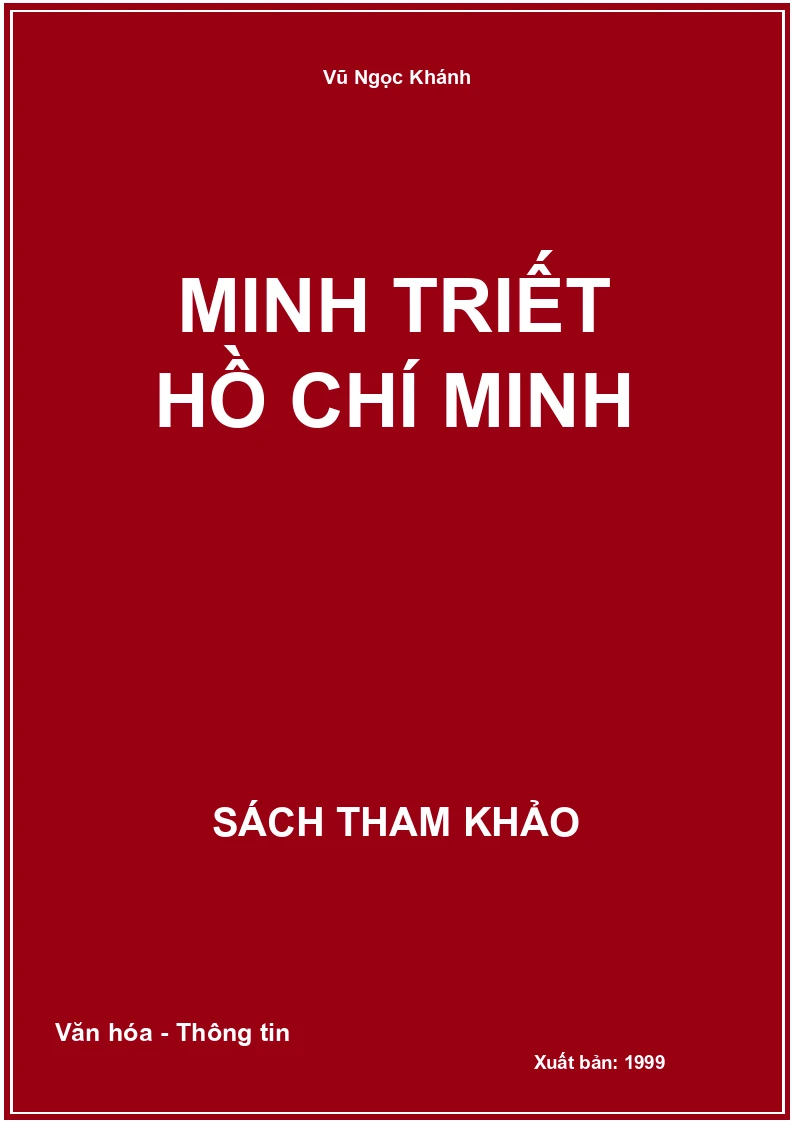 Minh Triết Hồ Chí Minh