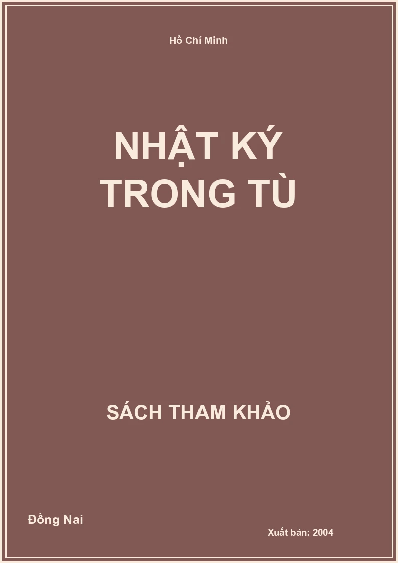 Nhật Ký Trong Tù