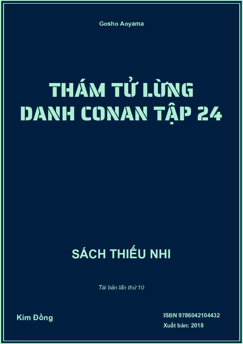 Thám tử lừng danh Conan tập 24