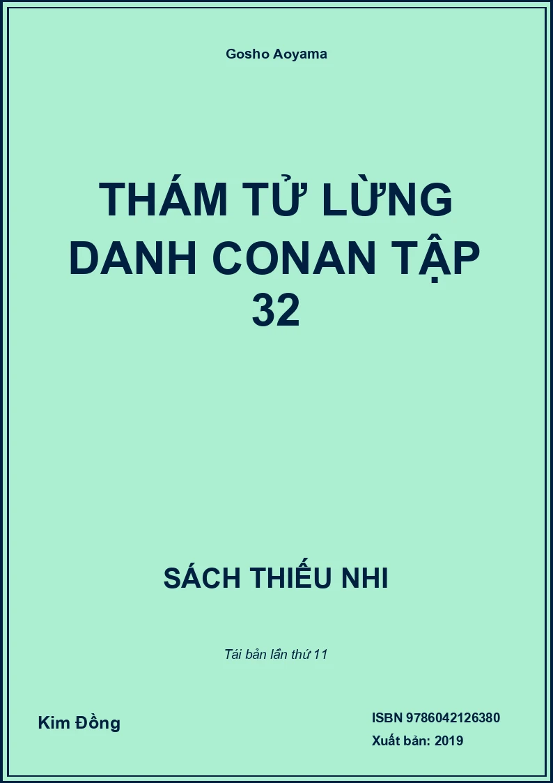 Thám tử lừng danh Conan tập 32