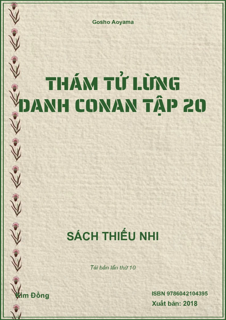 Thám tử lừng danh Conan tập 20