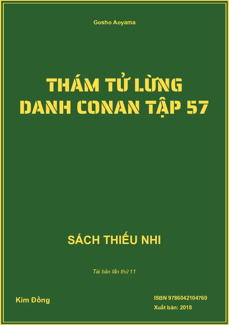 Thám tử lừng danh Conan tập 57