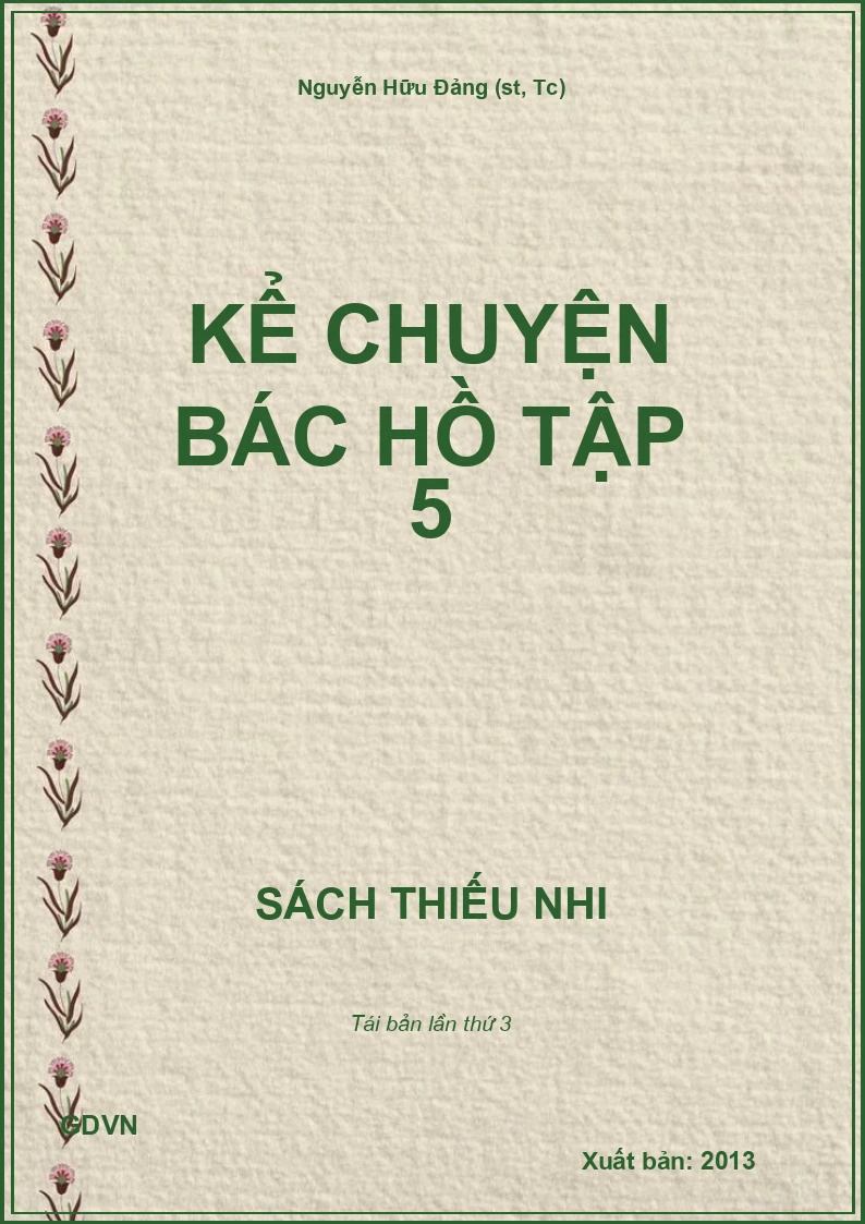 Kể chuyện Bác Hồ tập 5