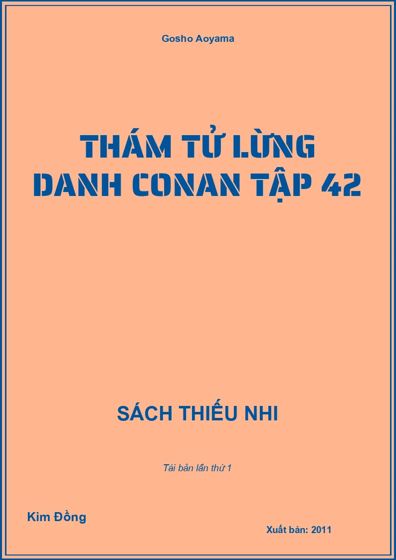 Thám tử lừng danh Conan tập 42