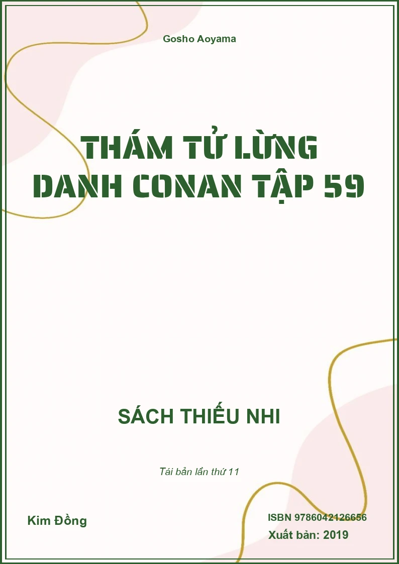 Thám tử lừng danh Conan tập 59