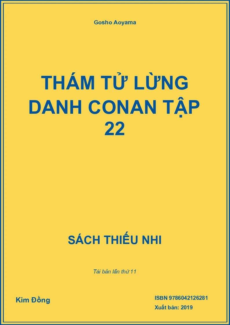 Thám tử lừng danh Conan tập 22