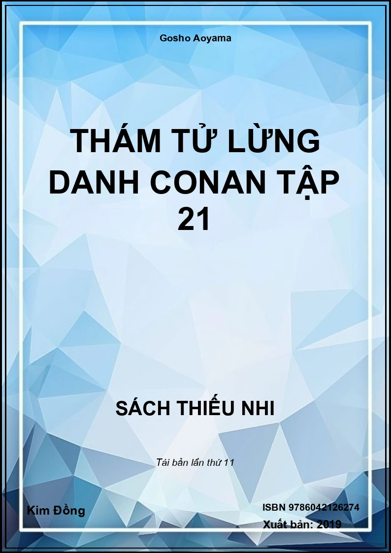 Thám tử lừng danh Conan tập 21