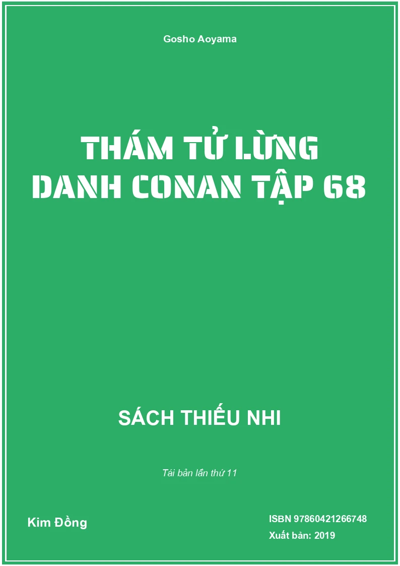 Thám tử lừng danh Conan tập 68