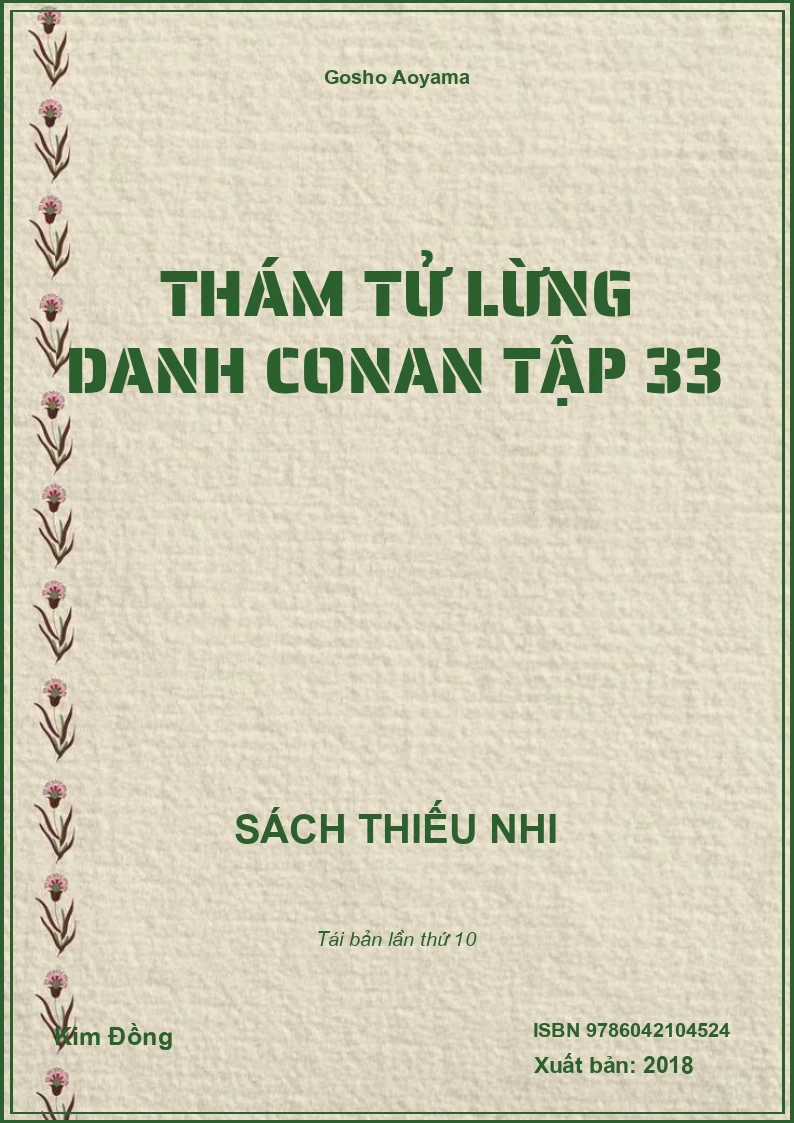 Thám tử lừng danh Conan tập 33