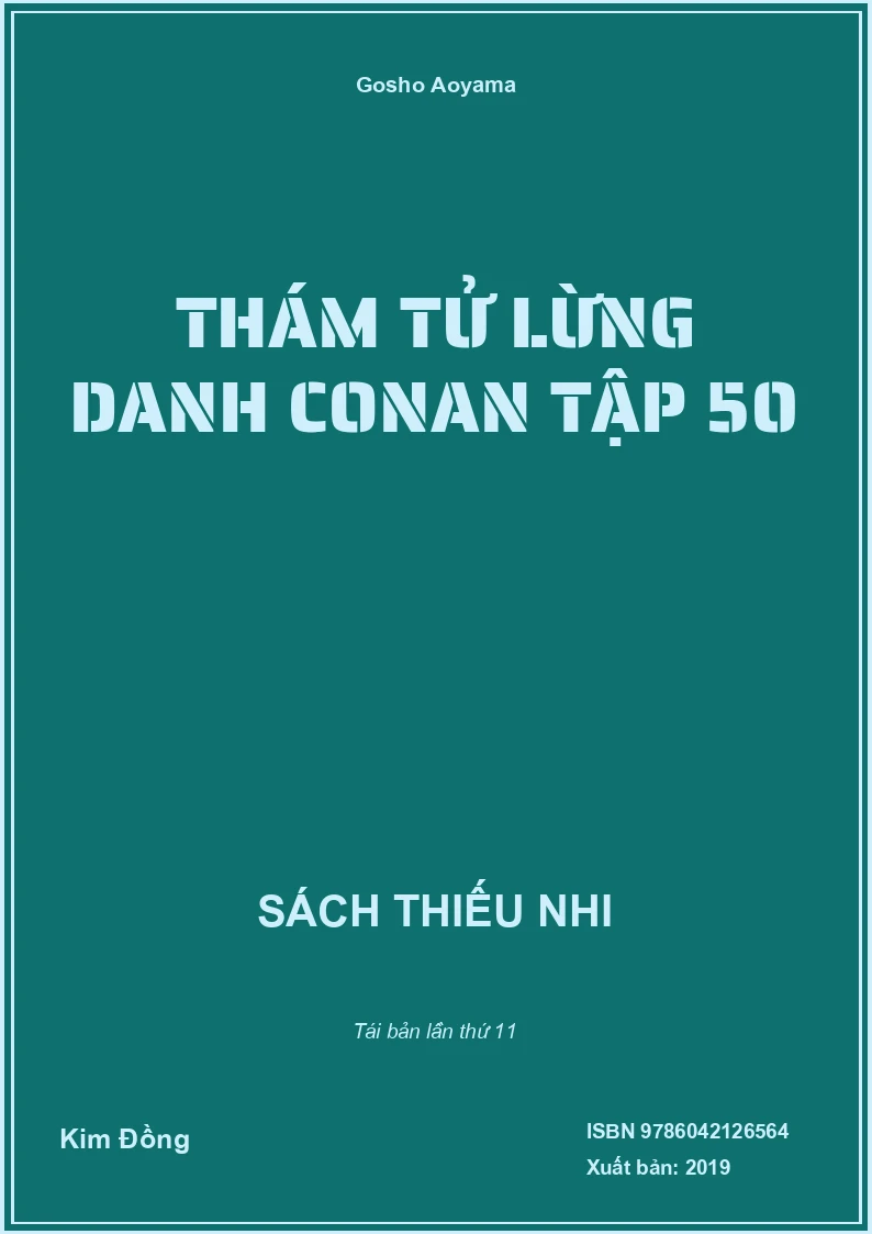 Thám tử lừng danh Conan tập 50