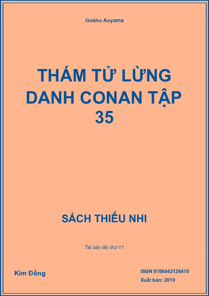 Thám tử lừng danh Conan tập 35
