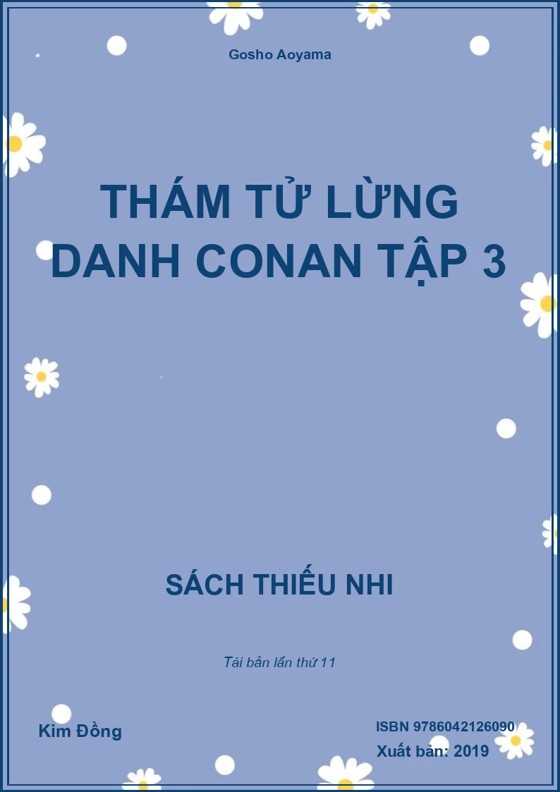 Thám tử lừng danh Conan tập 3