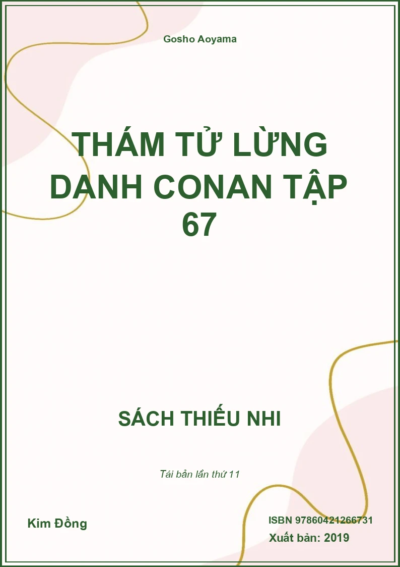 Thám tử lừng danh Conan tập 67