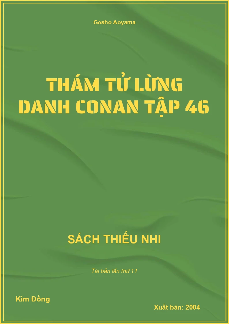 Thám tử lừng danh Conan tập 46
