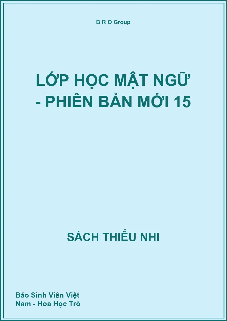 Lớp Học Mật Ngữ - Phiên Bản Mới 15