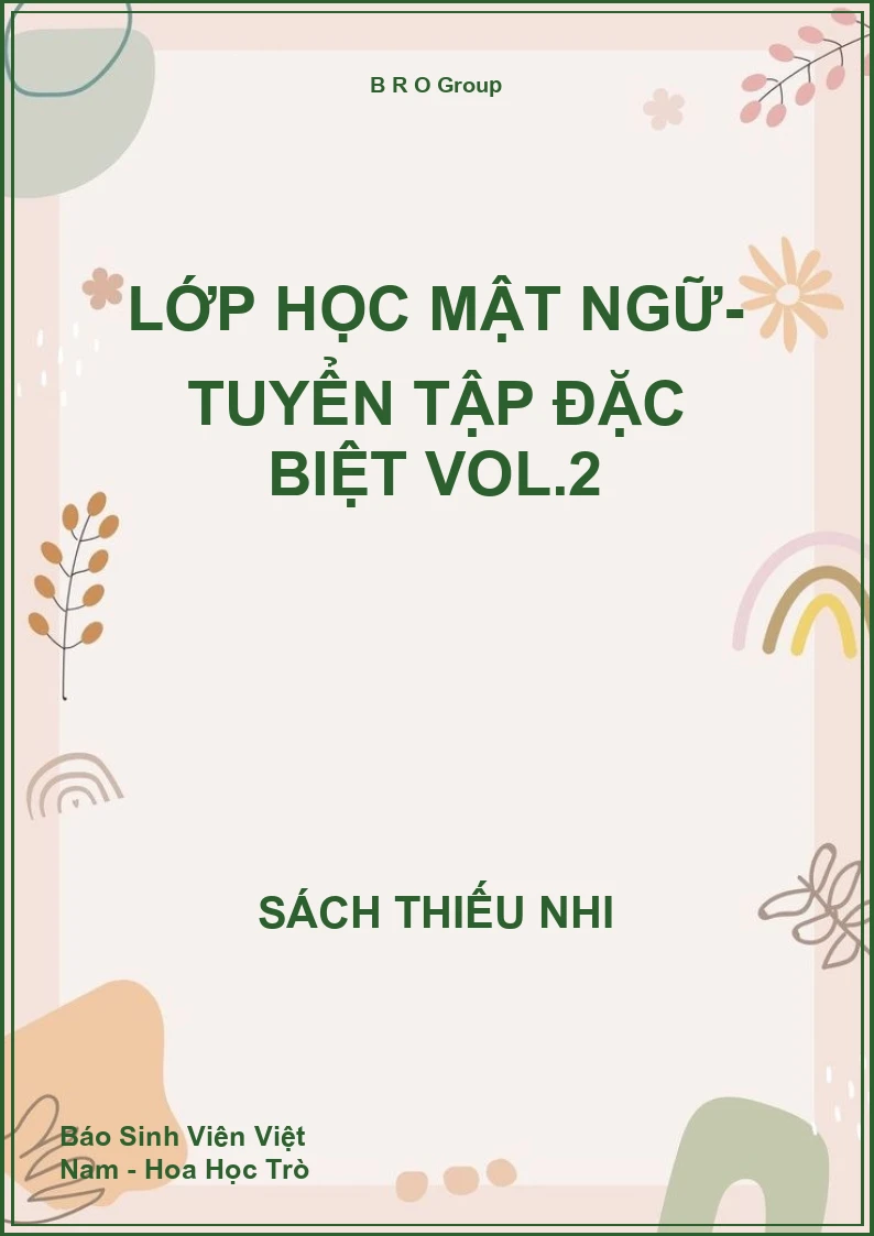 Lớp Học Mật Ngữ- Tuyển Tập Đặc Biệt Vol.2