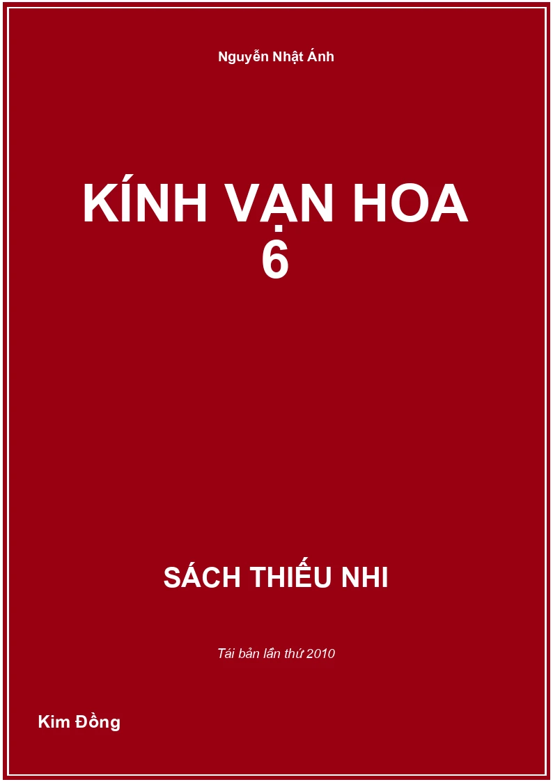 Kính Vạn Hoa 6