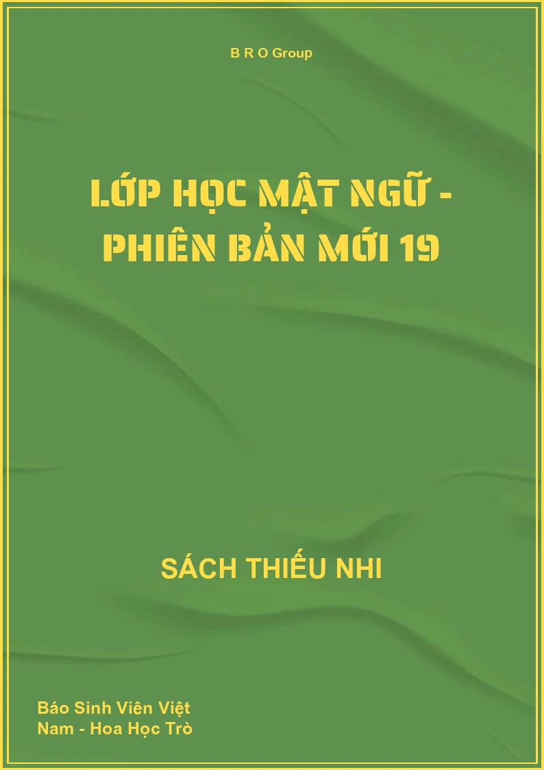 Lớp Học Mật Ngữ - Phiên Bản Mới 19