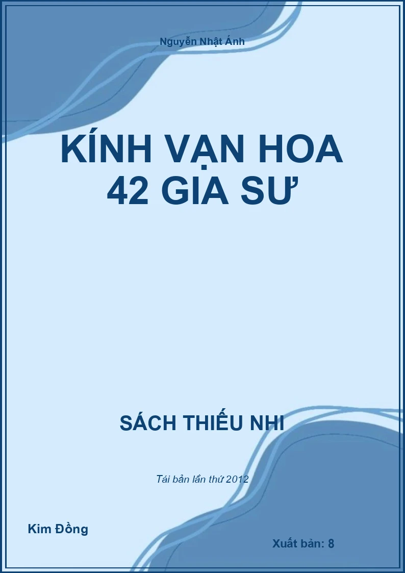 Kính Vạn Hoa 42 Gia Sư