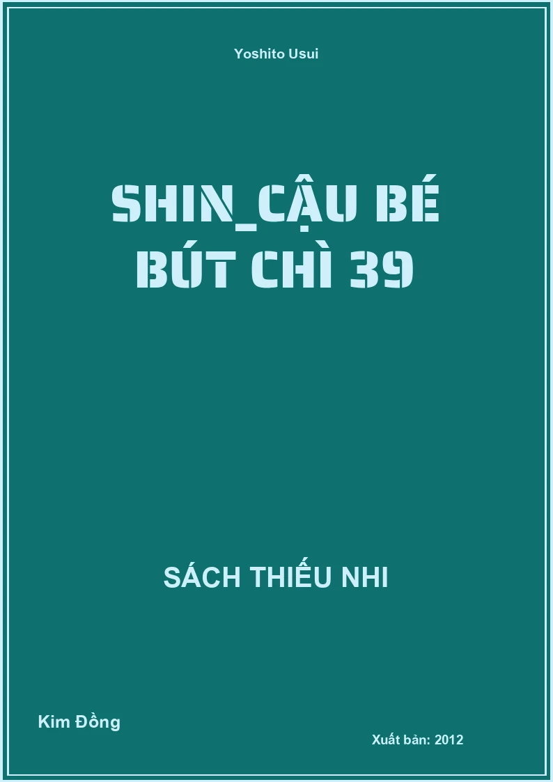 Shin_Cậu Bé Bút Chì 39