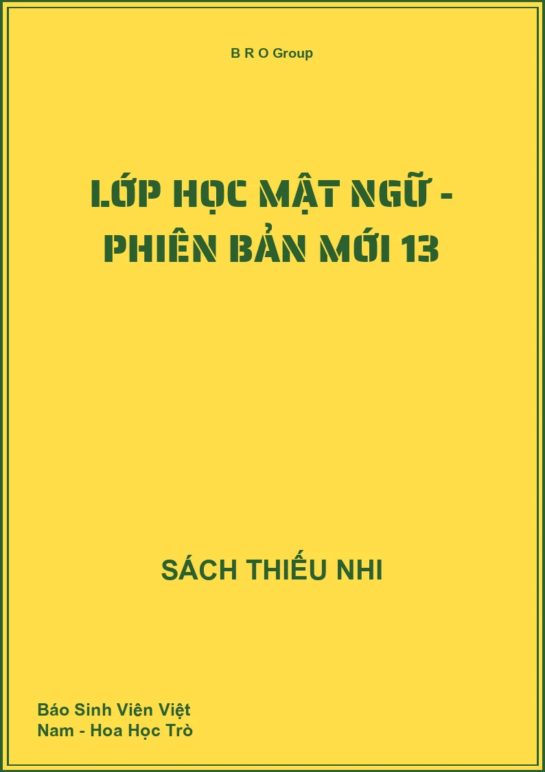 Lớp Học Mật Ngữ - Phiên Bản Mới 13