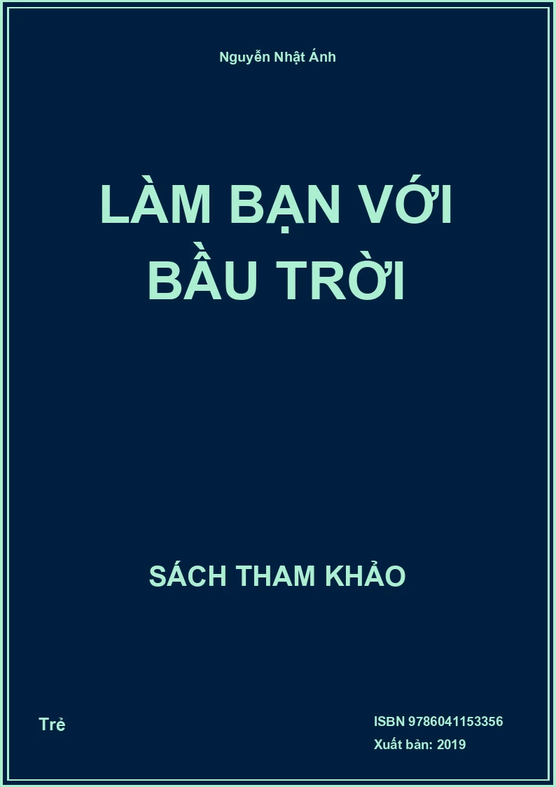 Làm Bạn Với Bầu Trời