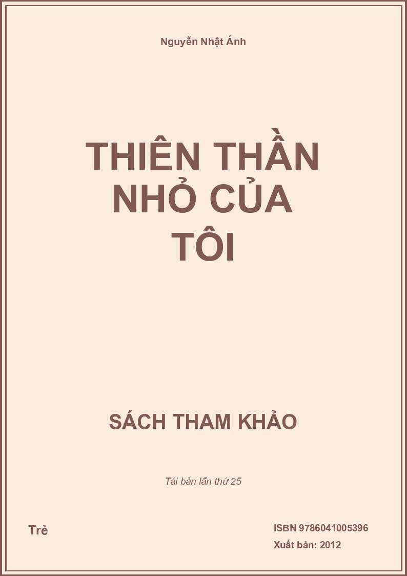 Thiên Thần Nhỏ Của Tôi