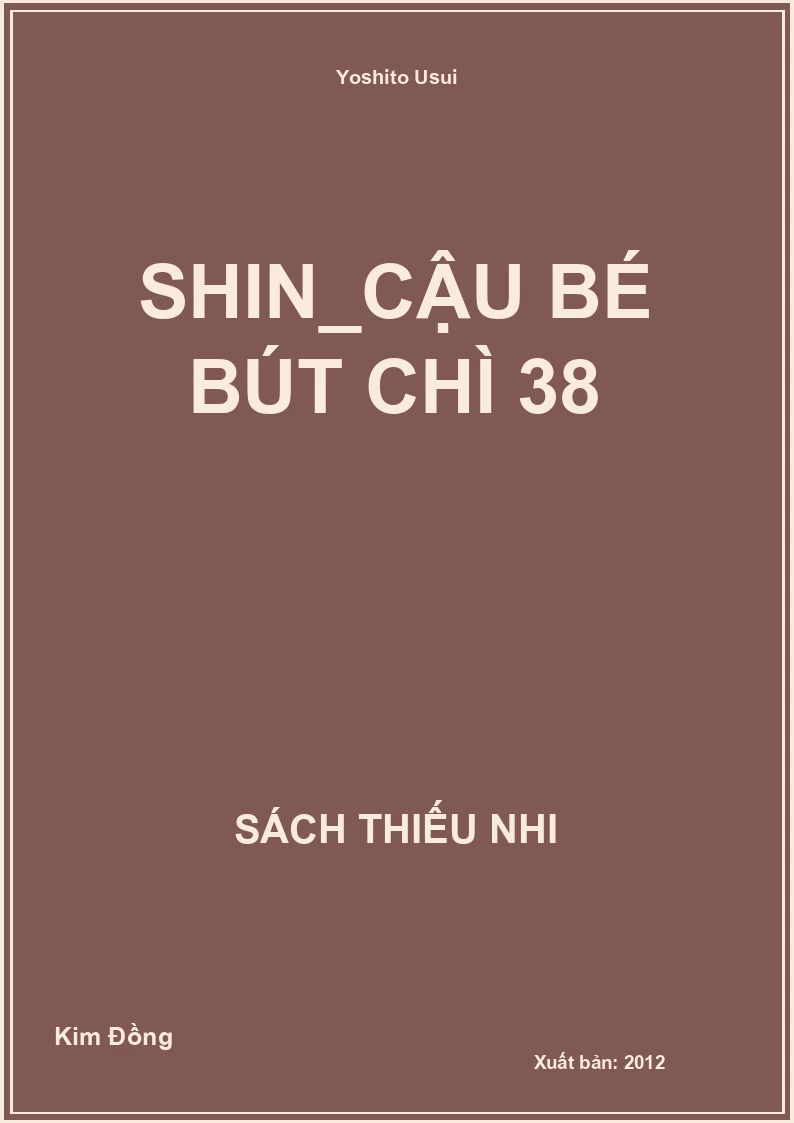 Shin_Cậu Bé Bút Chì 38