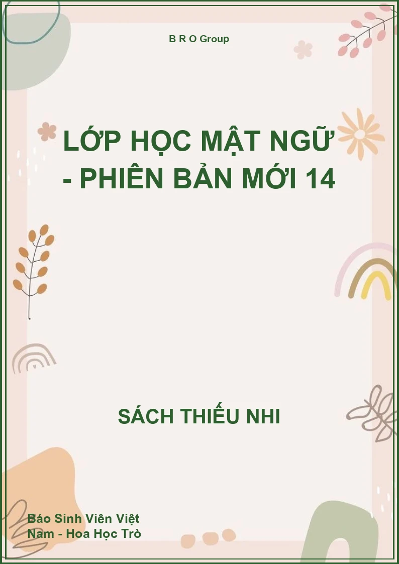 Lớp Học Mật Ngữ - Phiên Bản Mới 14