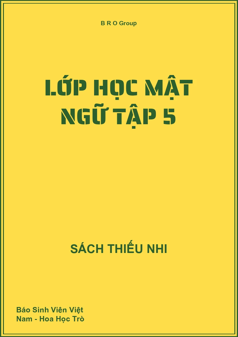 Lớp Học Mật Ngữ Tập 5