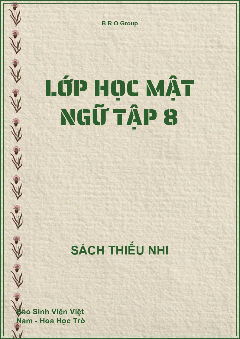 Lớp Học Mật Ngữ Tập 8