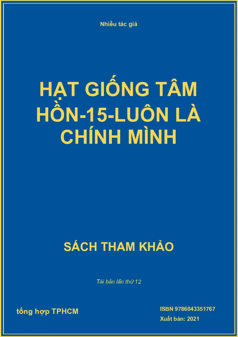 Hạt Giống Tâm Hồn-15-Luôn Là Chính Mình