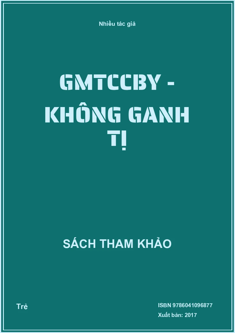 GMTCCBY - Không ganh tị