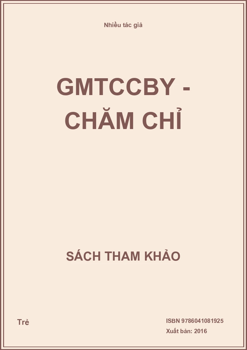 GMTCCBY - Chăm chỉ