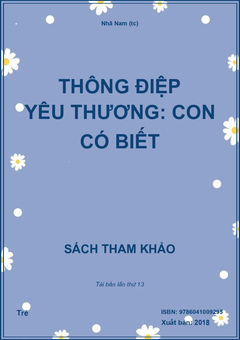 Thông điệp yêu thương: Con có biết