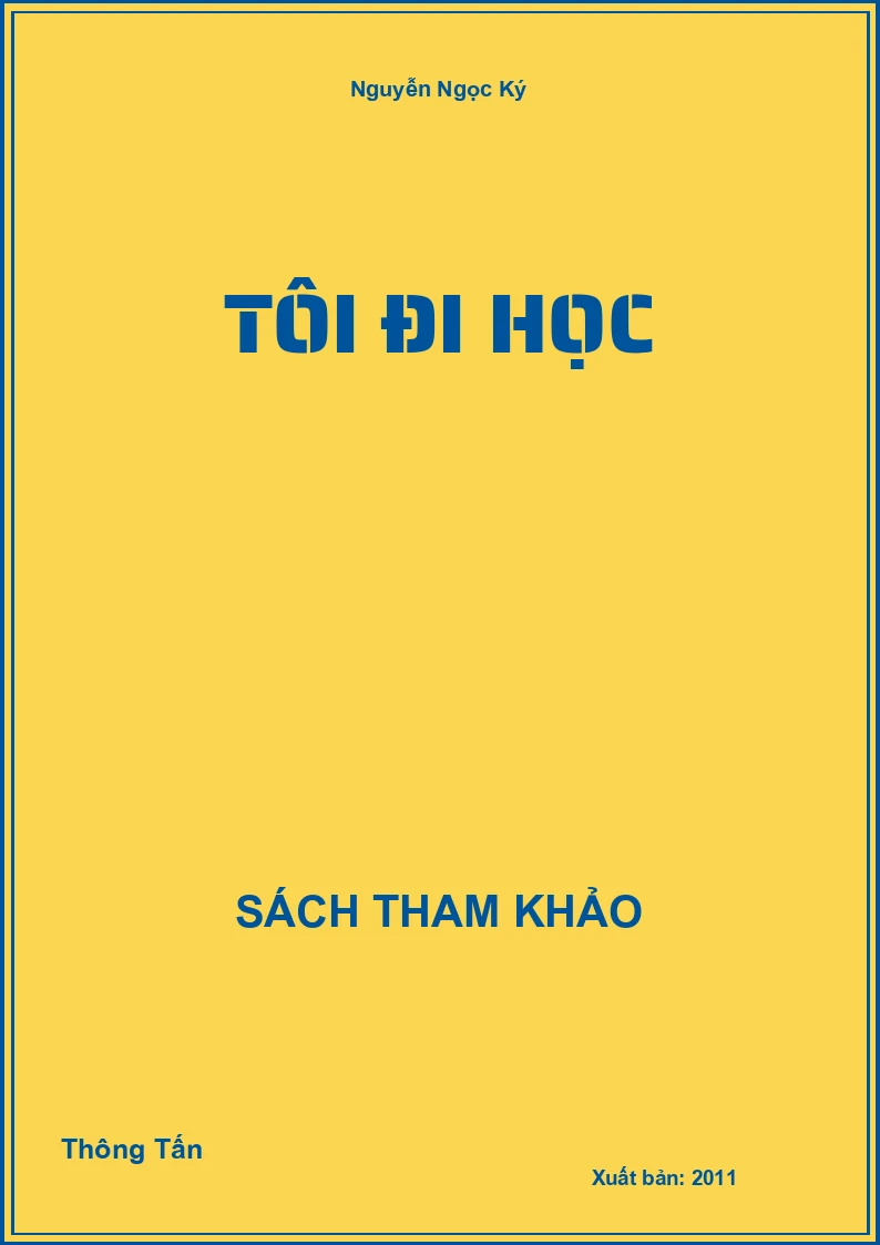 Tôi đi học