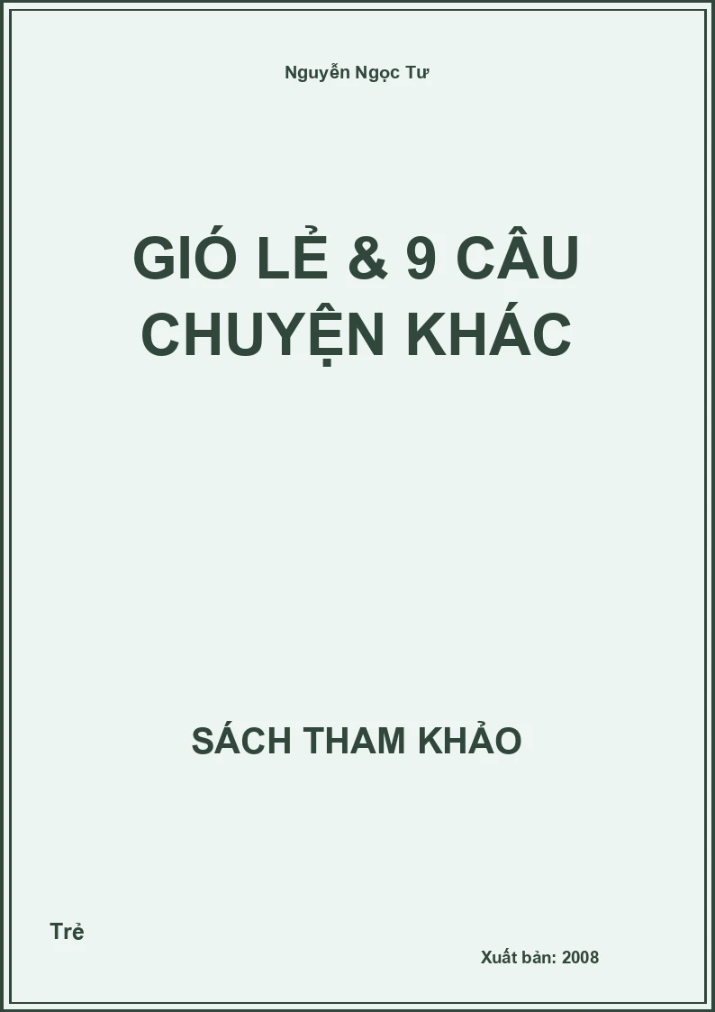 Gió lẻ & 9 câu chuyện khác