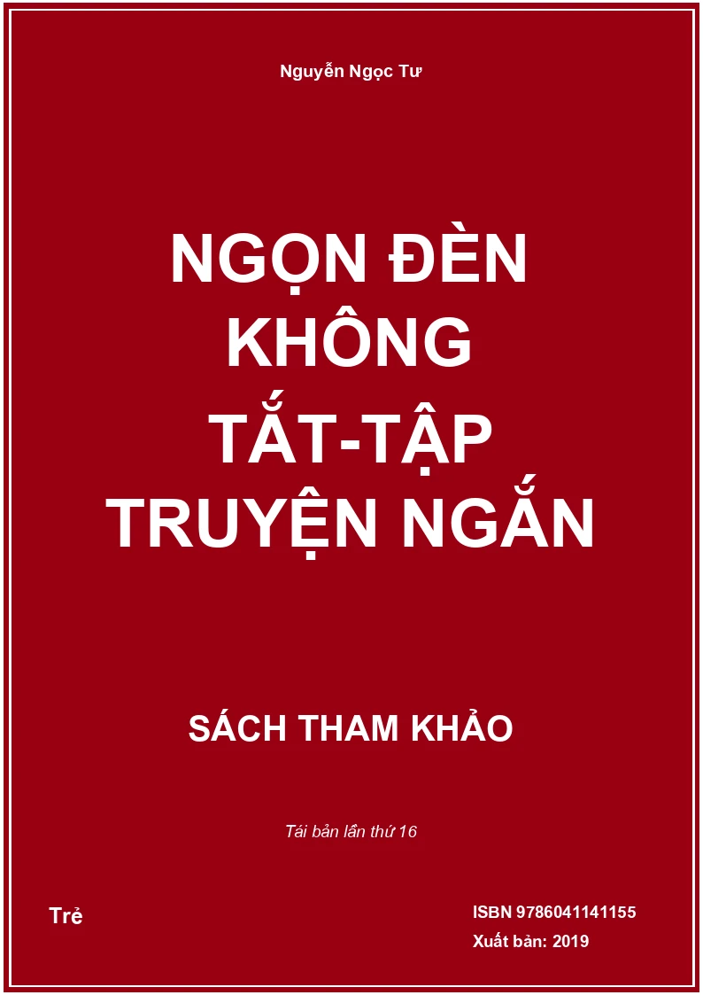 Ngọn đèn không tắt-Tập truyện ngắn