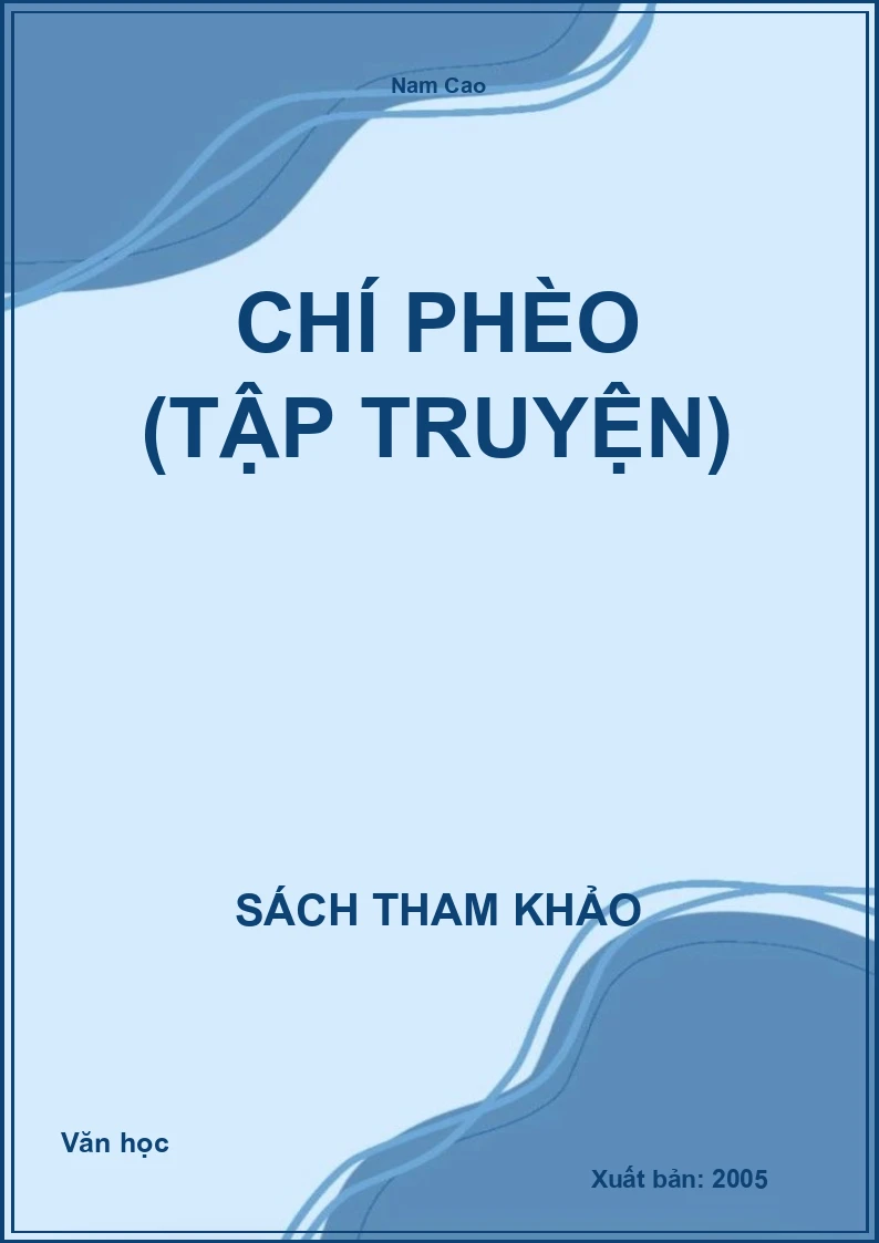 Chí phèo (Tập truyện)