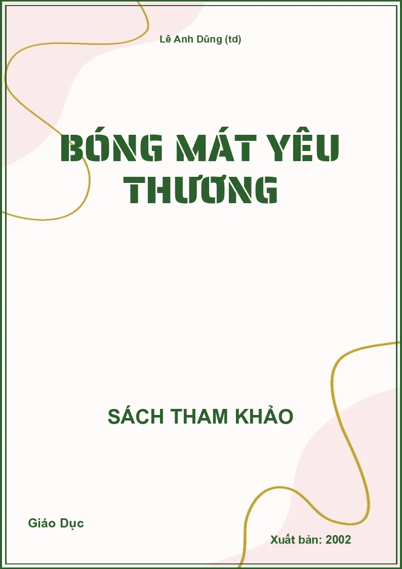 Bóng mát yêu thương