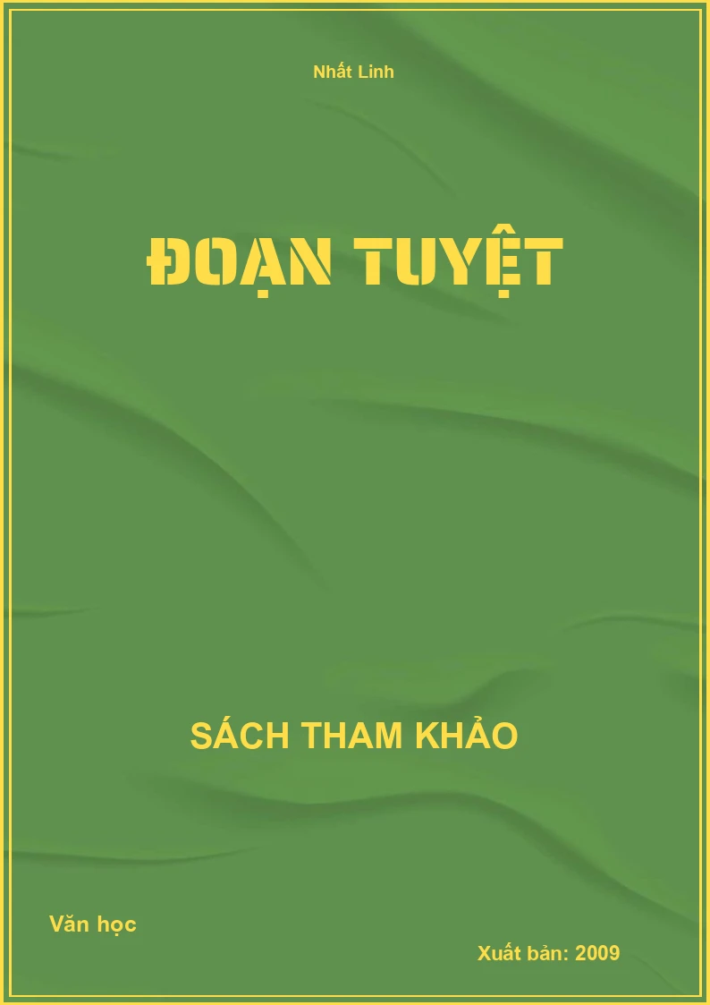 Đoạn tuyệt
