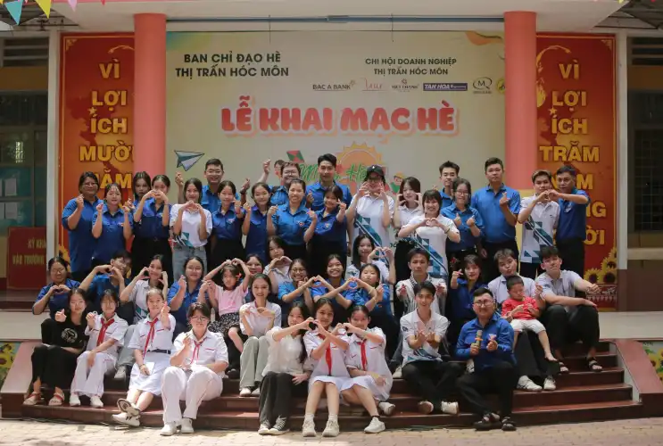 Rộn Ràng Lễ Khai Mạc Hè 2025 Tại Trường THCS Nguyễn An Khương