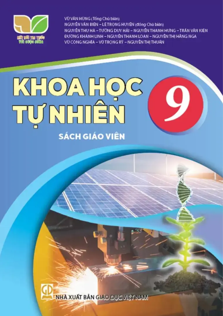 Sách giáo viên Khoa học tự nhiên 9 - Kết nối tri thức