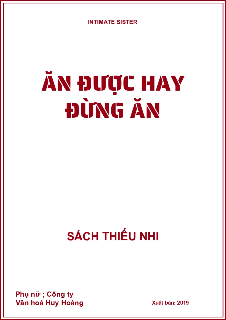 Ăn được hay đừng ăn